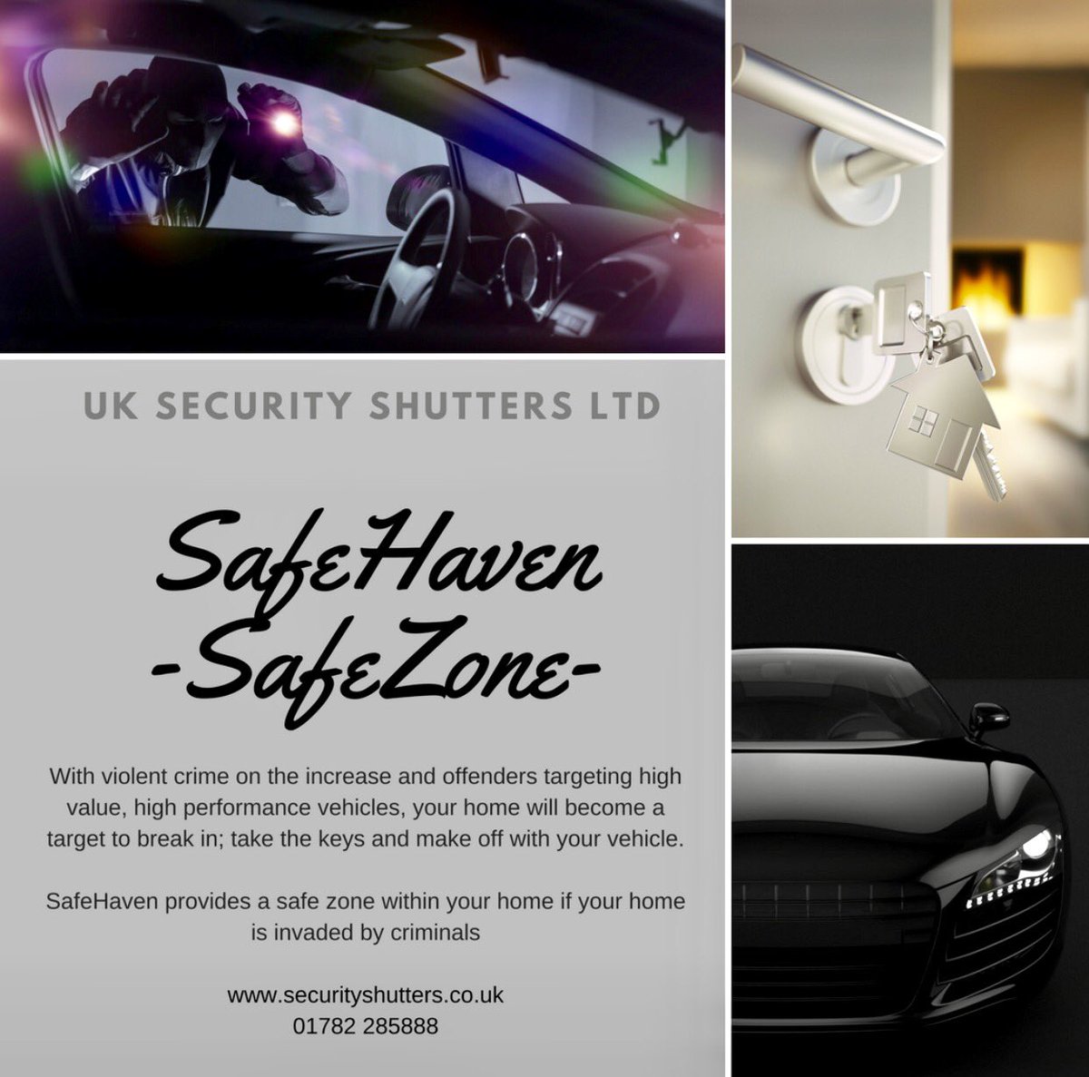 SafeHaven Safe Zone providing protection in your own home from violent criminals #safezone #cars #violentcrime #highperformancecars #safe