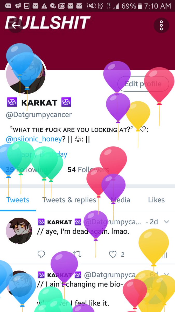 Datgrumpycancer's tweet image. // wink wink;