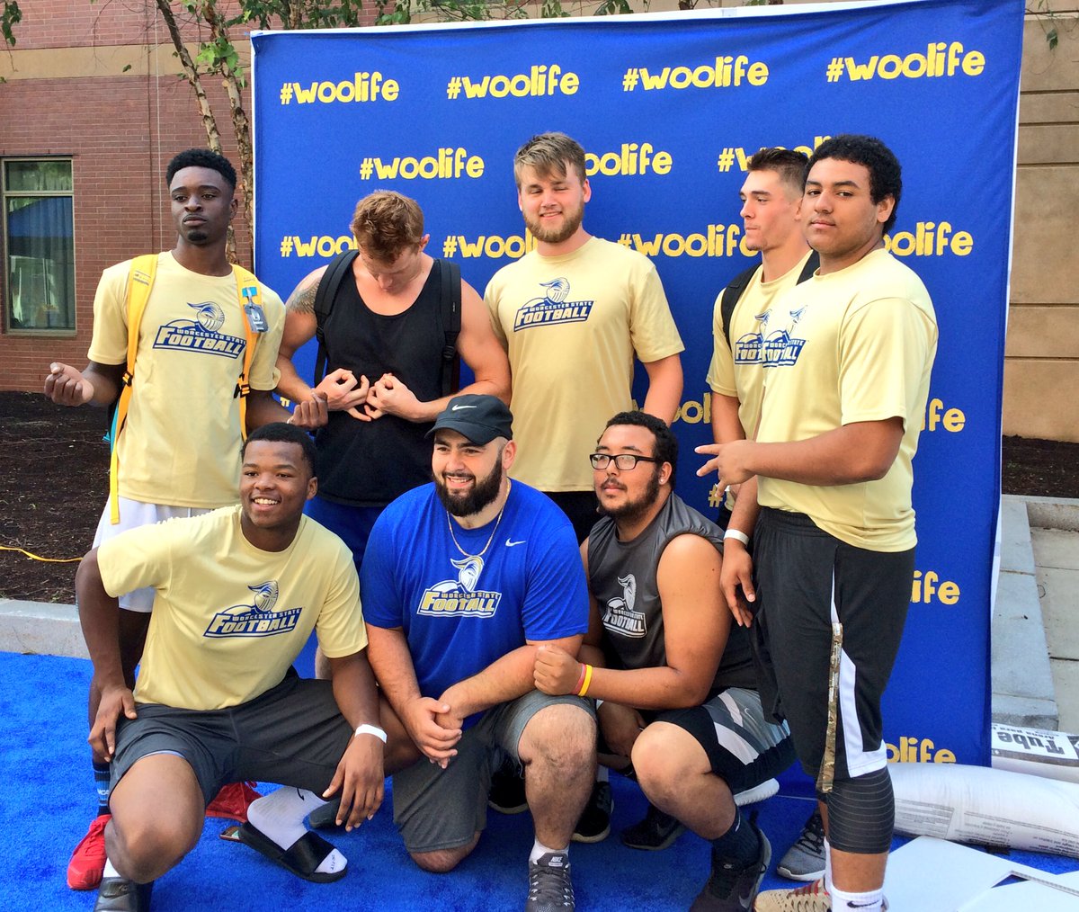 sarahemcm's tweet photo. #woolife in the making! #moveinday2017 #woostate #woopride https://t.co/S0QSqqmDQT