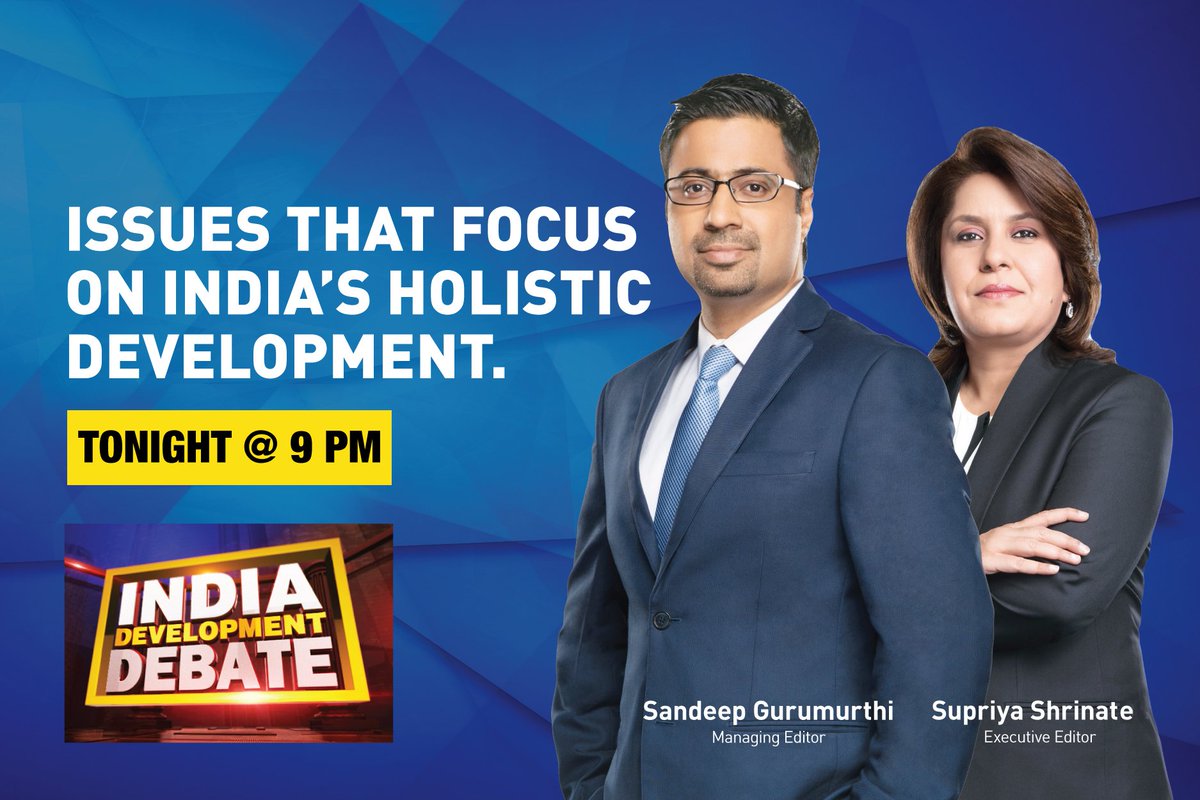 ETNOWlive's tweet photo. #IndiaDevelopmentDebate | #BRICSPowerPush
Debating tonight are @samirsaran @ambkcsingh @sushantsareen, Rajat Nag, Maroof Raza, Meera Shankar https://t.co/4mlmtBpCfG