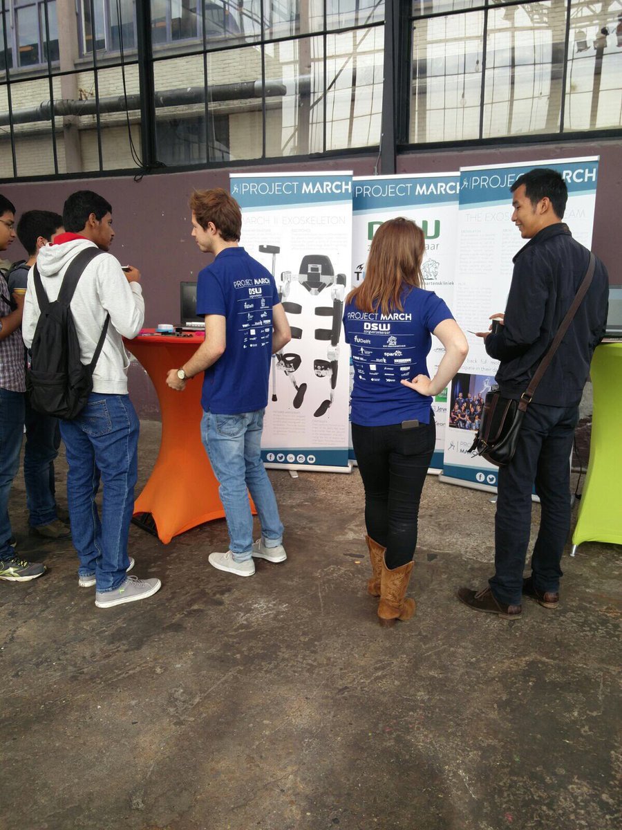 projectmarch_'s tweet image. Today we were present during the master kickoff of #EEMCS. We wish all #students all the best for the new academic year!