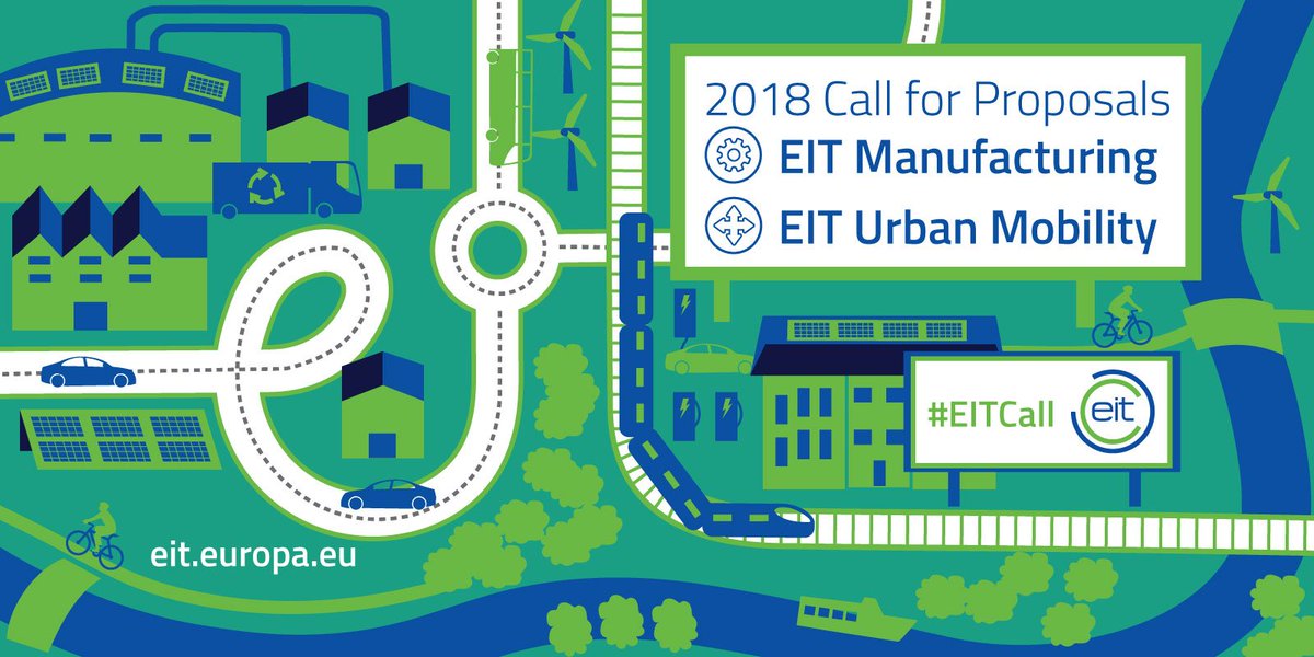 EITeu's tweet photo. Do you want to be part of the #EITCommunity? Join #EITCall webinars on #UrbanMobility and #Manufacturing on Sep 6-7 https://t.co/3bKJEsMTCk https://t.co/D9GPGfYK9X