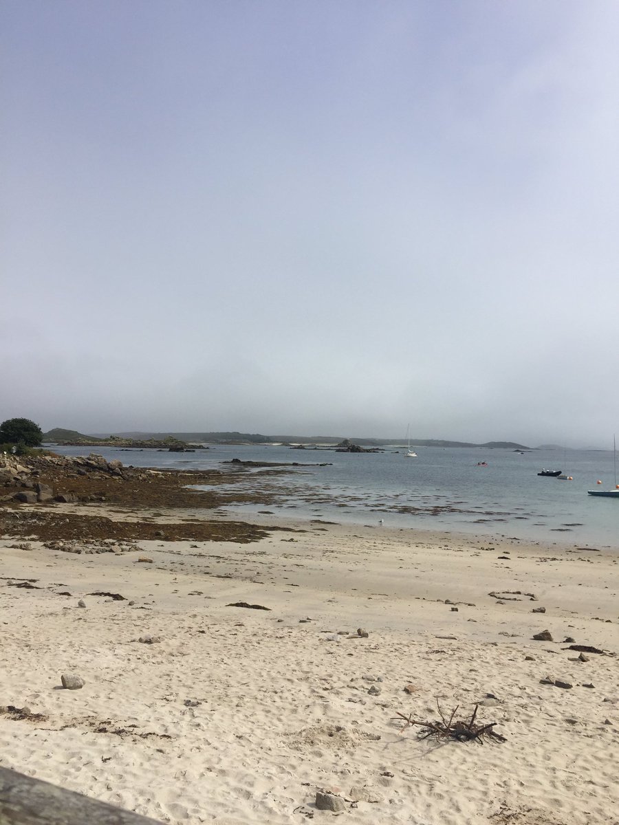 PremierSueMD's tweet photo. Not bad views for lunch stop at fantastic beach cafe in Tresco @RuinBeachCafe @discoverscilly @PHTRADE1 https://t.co/OMOKnfWkZi