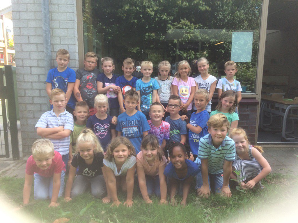 Wij zijn groep 4b-5!