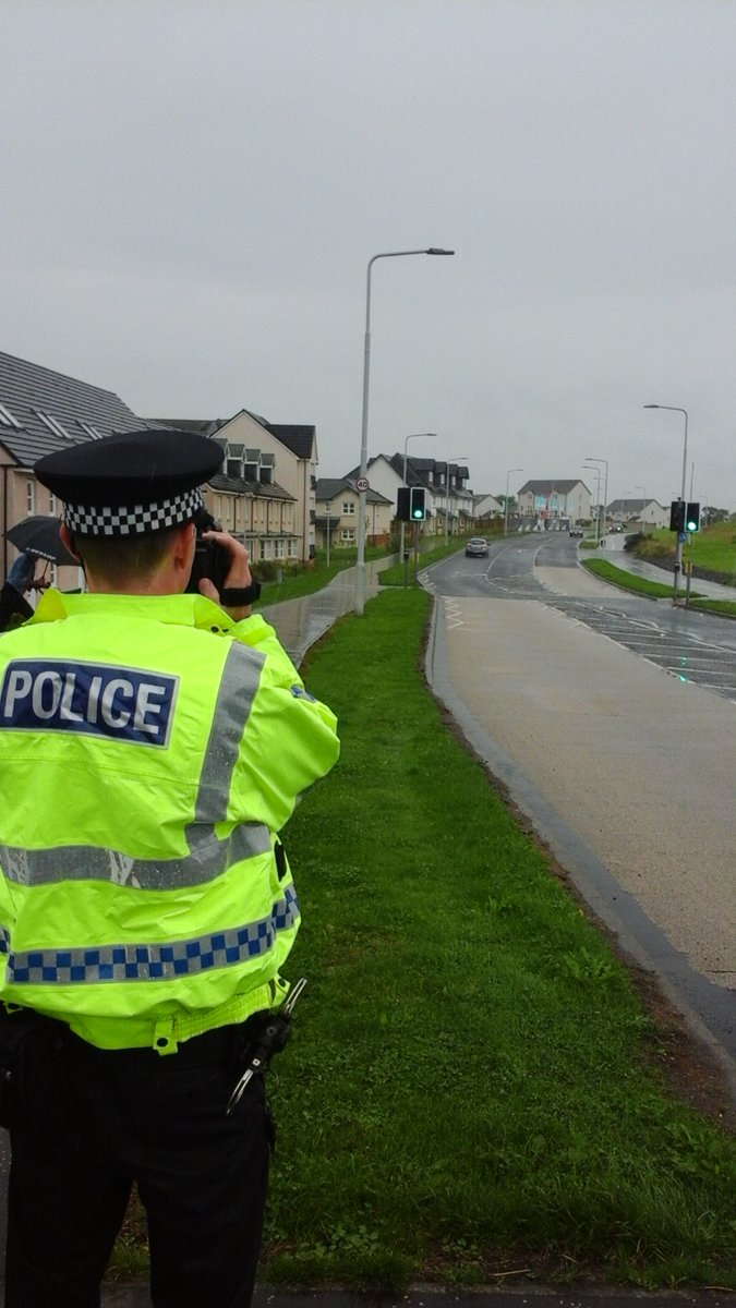 PSOSDunfermline's tweet photo. @deckard112 Speed Gun deployment Lapwing Drive. #info=action #opparamount #yourviewcounts #speedcampaign https://t.co/Q8SsQLni4m
