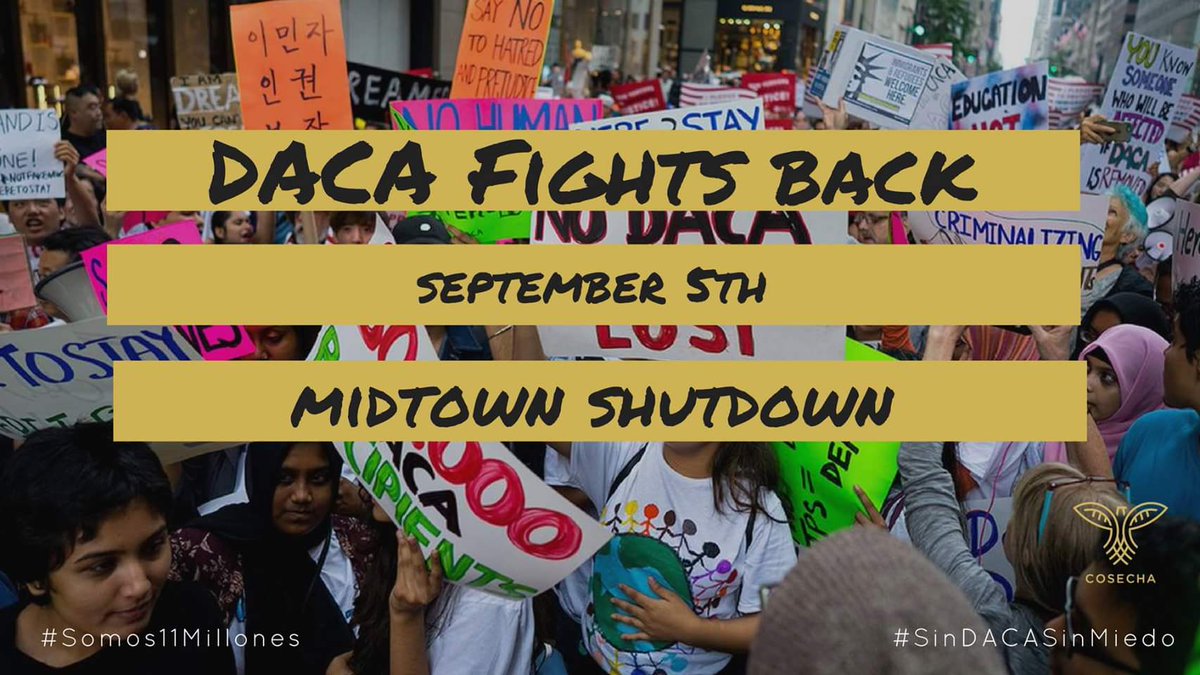 NYSYLC's tweet photo. We are making art today for an action tomorrow by @CosechaMovement
Take action
#immigration #DefendDACA #undocumented #outragedandunafraid https://t.co/UFIDB0a5xY