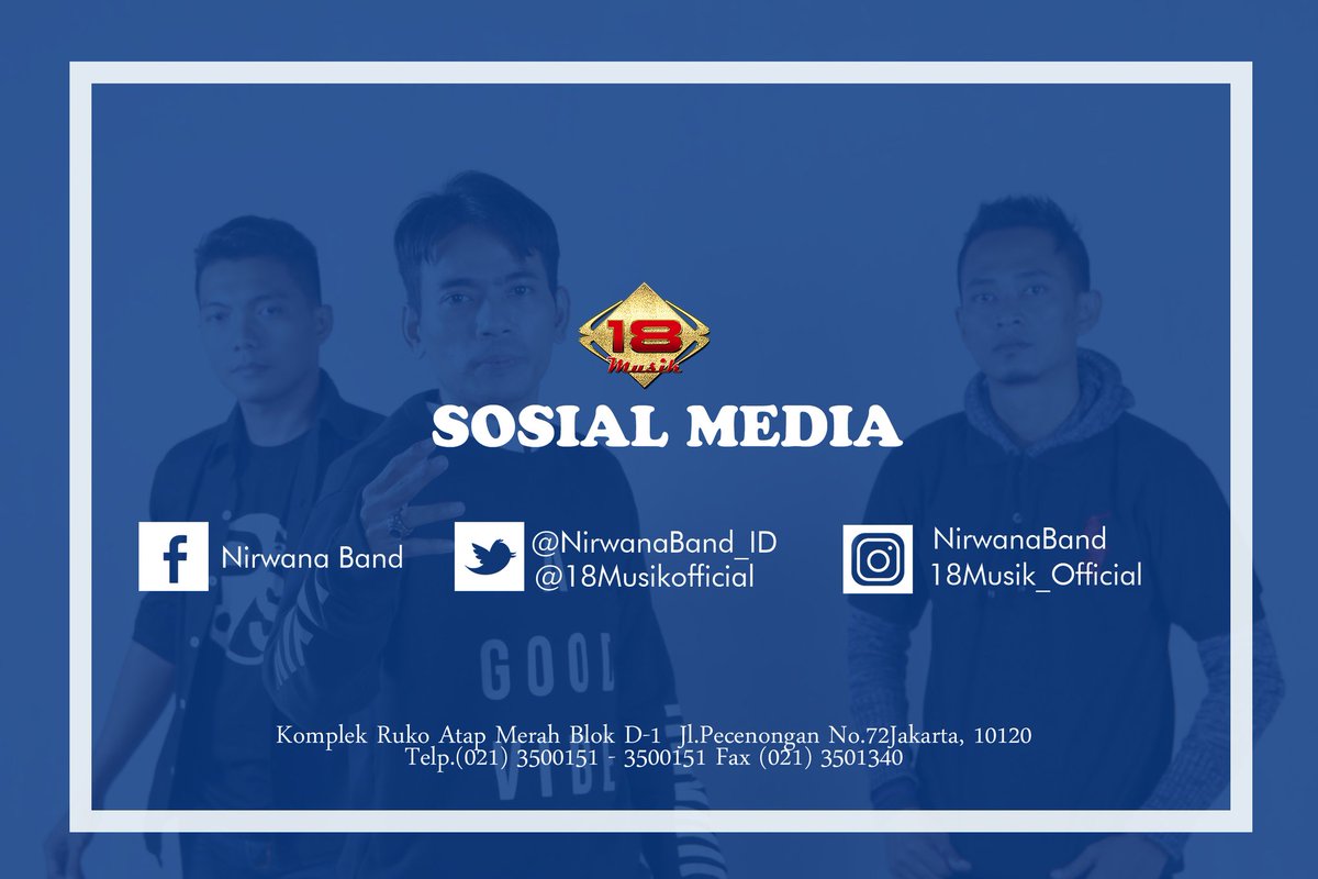 nirwanaband_id's tweet photo. Kunjungi yuk , akun sosial media Nirwana Band yang resmi 😊 https://t.co/uGA7bkiKCZ