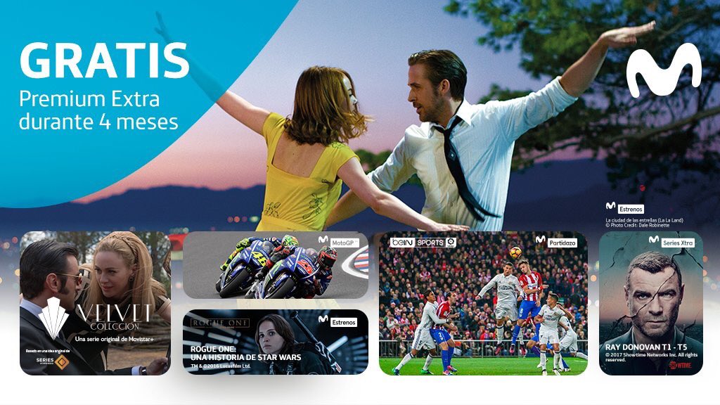 leotelefonia's tweet photo. Aprovecha esta oferta
💥 AHORA 💥
Disfruta de 4 meses del #PREMIUMEXTRA con la mejor #TV de @movistarplus GRATIS 📺😊
Más info: @leotelefonia https://t.co/teJA1jNoGt