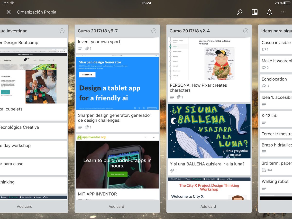 methok_lbd's tweet photo. Casi todo listo para un nuevo curso: #designlab |#Designthinking para niños @methok_lbd @trello @Seesaw https://t.co/5XCFaGd5Ip