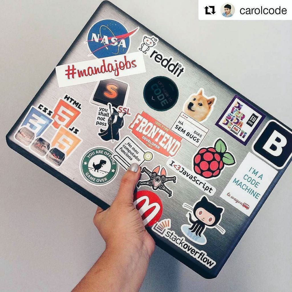 nerdstickersbr's tweet image. @carolcode
↪ift.tt/1Ga5Dmt
・・・
stickers ❤️👩🏻💻 #stickers #worldprogrammer #devgirl #js #girlpower #techgirl #ti