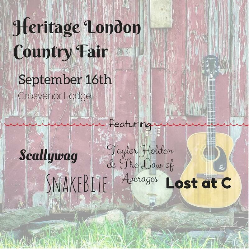 HLF_london's tweet photo. Full musical lineup for #HeritageLondonCountryFair featuring @averagesband and @SnakeBiteBand! Stay tuned for showtimes! 🎸 https://t.co/5Z7UYpGklR
