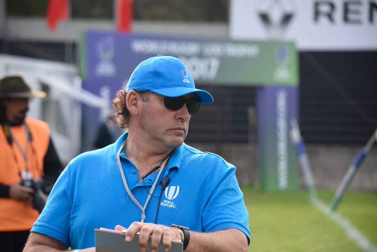 sudamericarugby's tweet photo. El Gerente de Capacitación #SAR, @rubiopancho, en el #WorldRugbyU20s Trophy como #MatchCommissioner
https://t.co/RVDZ2zFhXK
#AméricaCrece 🌎 https://t.co/bWnNYx8uaN