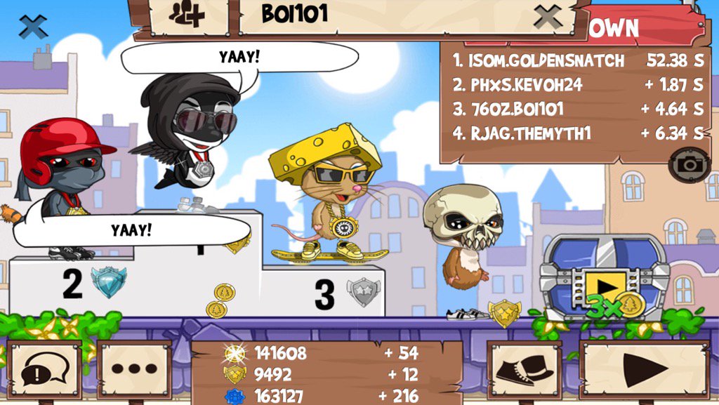 SolSistah_'s tweet photo. Get on my level, son! #funrun2 #KevOh24 #Boi101 #TheMyth1 https://t.co/VW9daZkJzl