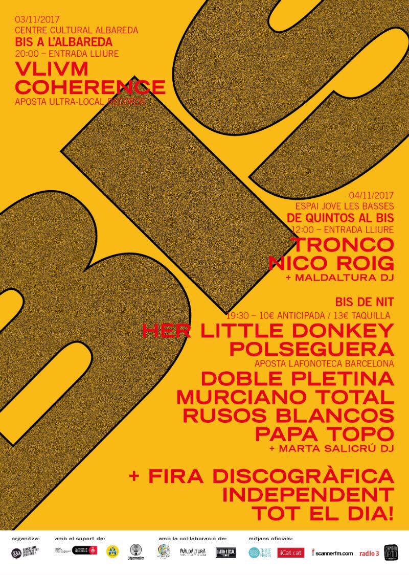 Em fa molta il•lusió tornar a punxar discos en un festival amb aquest tros de cartell: back in business! #bisfestival #salicrunettedj