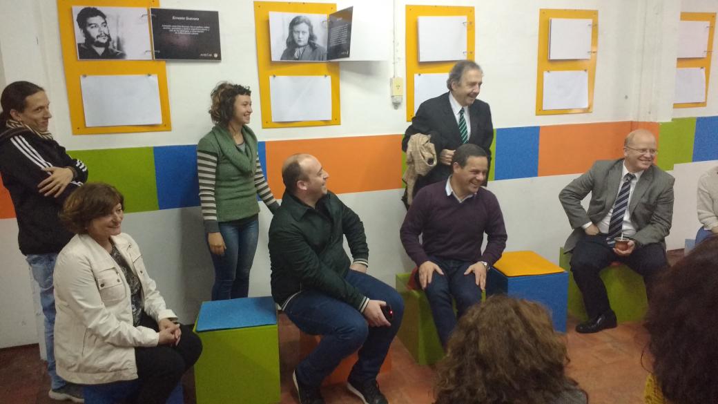 CasadelSur's tweet photo. #Ahora visita nuestro #EspacioSurgir Ricardo Alfonsín https://t.co/IYNMPaXdmI