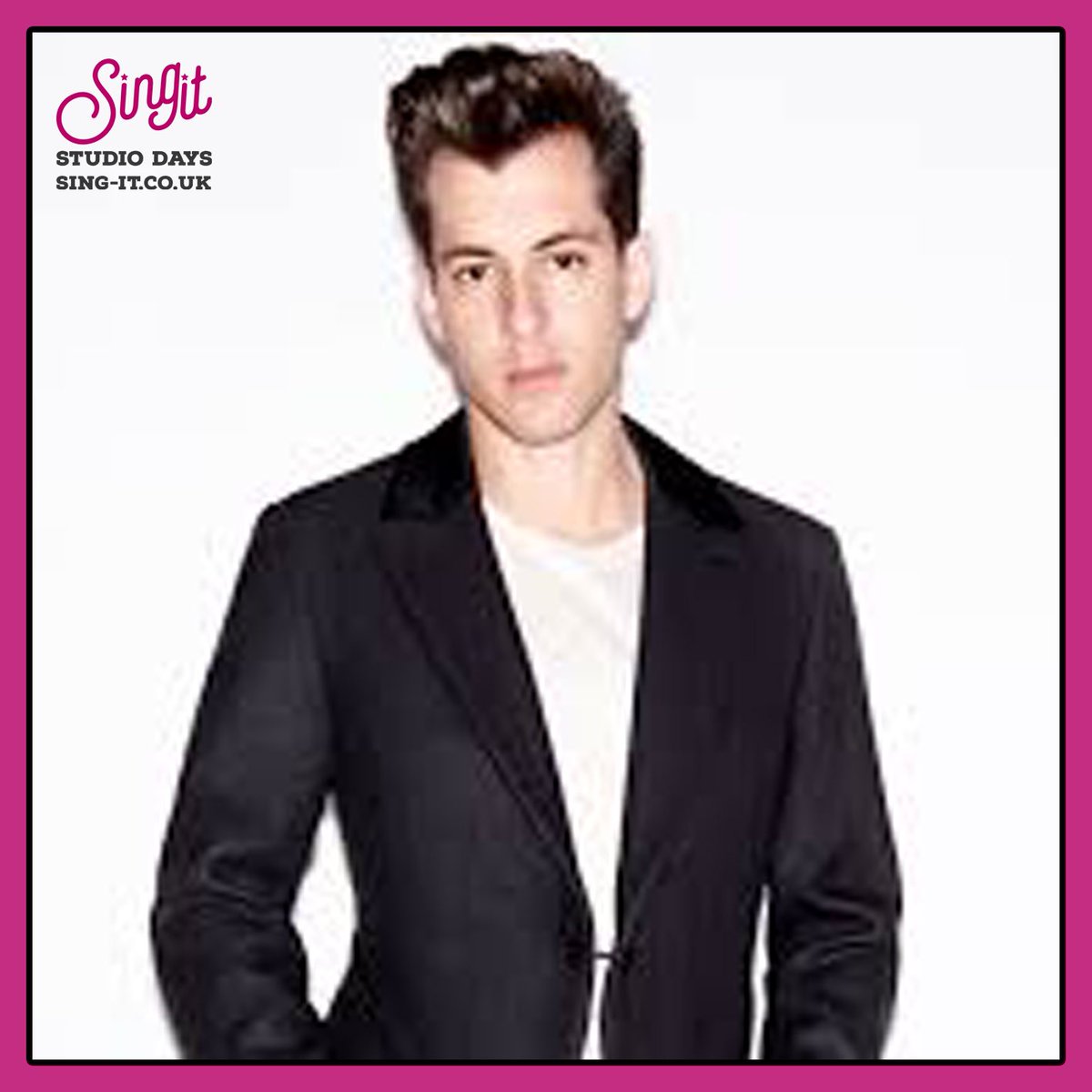 SingItStudioDay's tweet photo. Happy birthday @MarkRonson 😁🎵���🙌🏻🍾🎤❤🎂 https://t.co/Z9Njl57Hu0