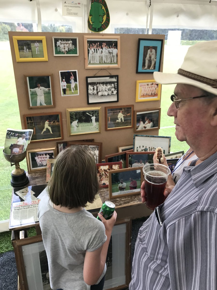 SteepCricket's tweet photo. Thanks to everyone who helped us celebrate our 125th anniversary weekend! We didn’t take many pics because 🍺🍺🍺! #SteepCC #Cricket https://t.co/NUD9l1iAZW