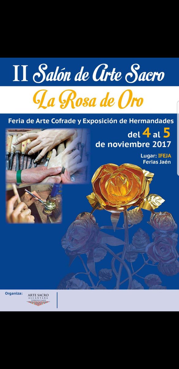 AMSSepulcroSbte's tweet photo. Queriamos compartir para nosotros una buena noticia ya que tendremos un huequecito en la II EDICION DE LA ROSA DE ORO DE JAEN https://t.co/ePNhdKbe9i
