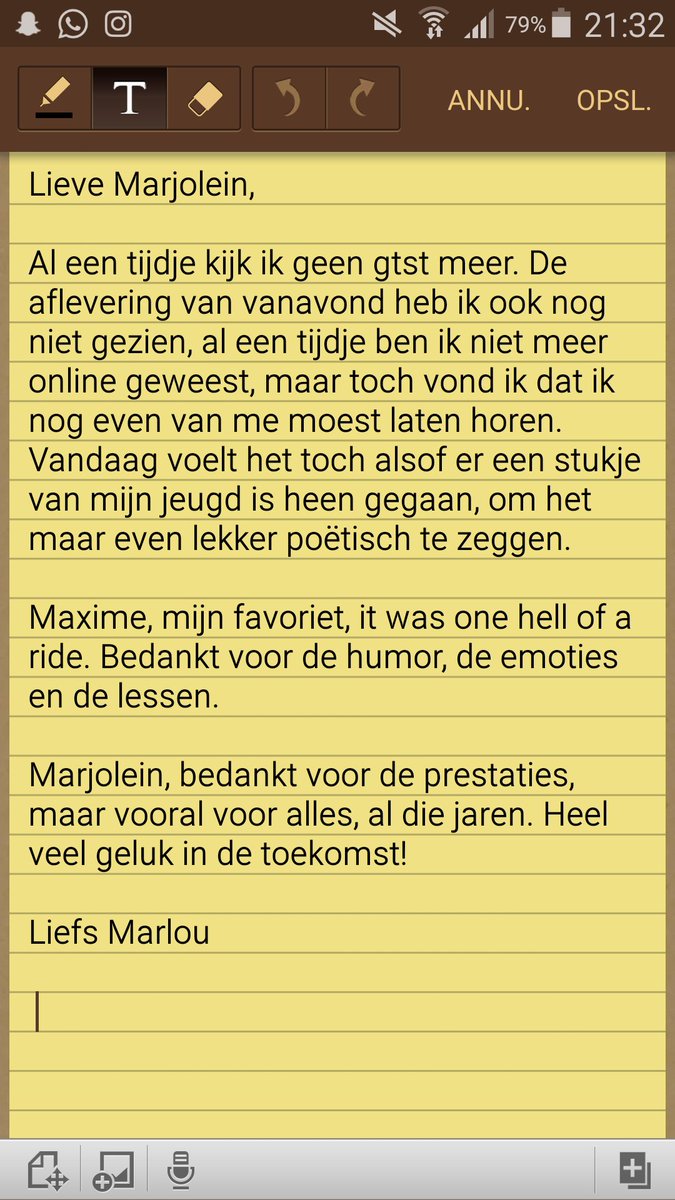Tweets_GTST's tweet photo. Het moest er toch even uit. Bedankt @Laincha. 💓 #jesuismaxime https://t.co/ib9RQ79kgt