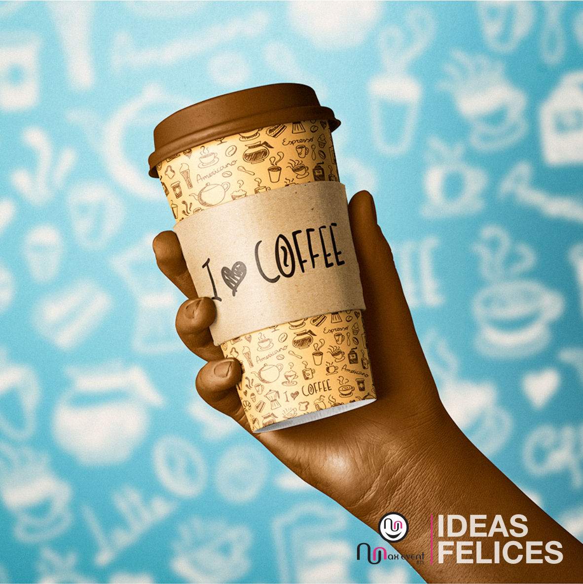 No es que el café nos de insomnio, es que nos hace soñar despiertos☕#IdeasFelices #FelizLunes