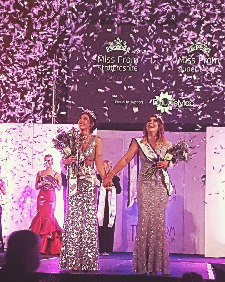 PageantProm's tweet photo. What a fabulous evening we had at #MissProm finals on Saturday #pageant #staffordshire #charity £10k raised for @DougieMacStoke https://t.co/217hbJjJsk