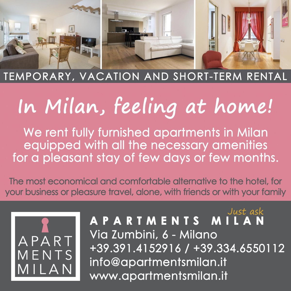 Apartments Milan (ApartmentsMilan) Twitter