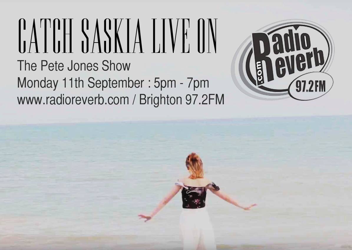 SaskiaMuusic's tweet image. Next Monday I'll be with @petejonesshow @radioreverb to chat about upcoming @latestmusicbar gig and play some songs

#Brighton #Tides