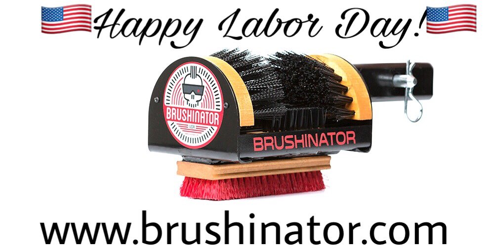 brushinator's tweet photo. Happy Labor Day to those who labor! You're who Brushinator's are designed for! #LaborDay #brushinator #merica 
https://t.co/m0N68z9DFg https://t.co/tuaRd8m8LX