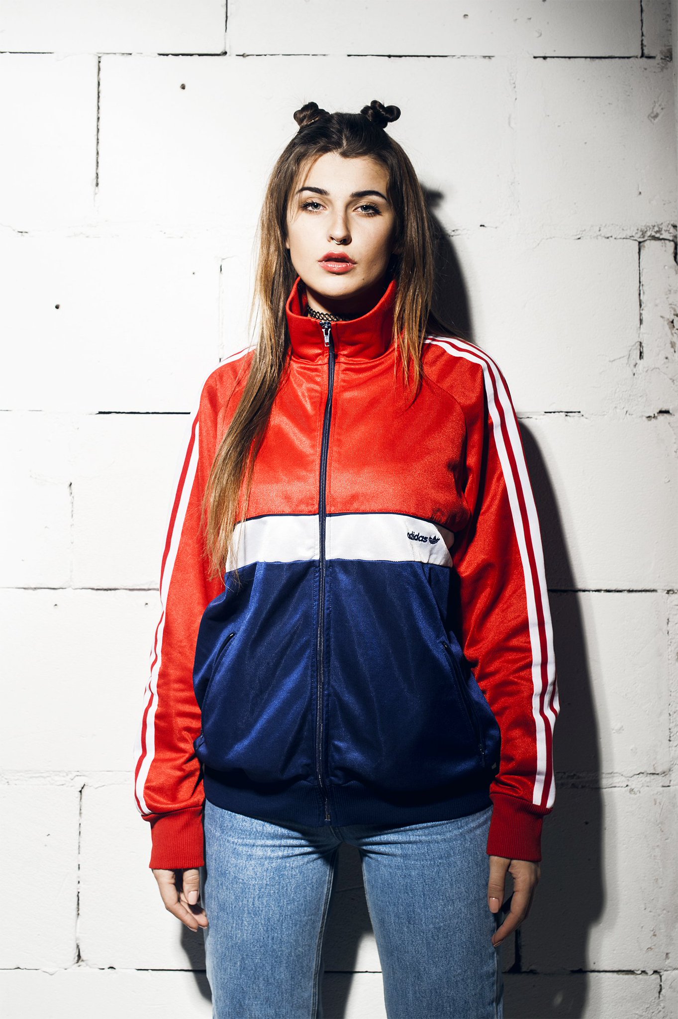 Adidas originals shop vintage jacket