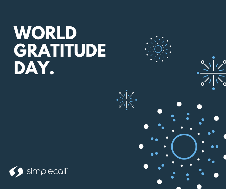 simplecall's tweet photo. World Gratitude Day
#simplecall https://t.co/iVQDbgRF4A