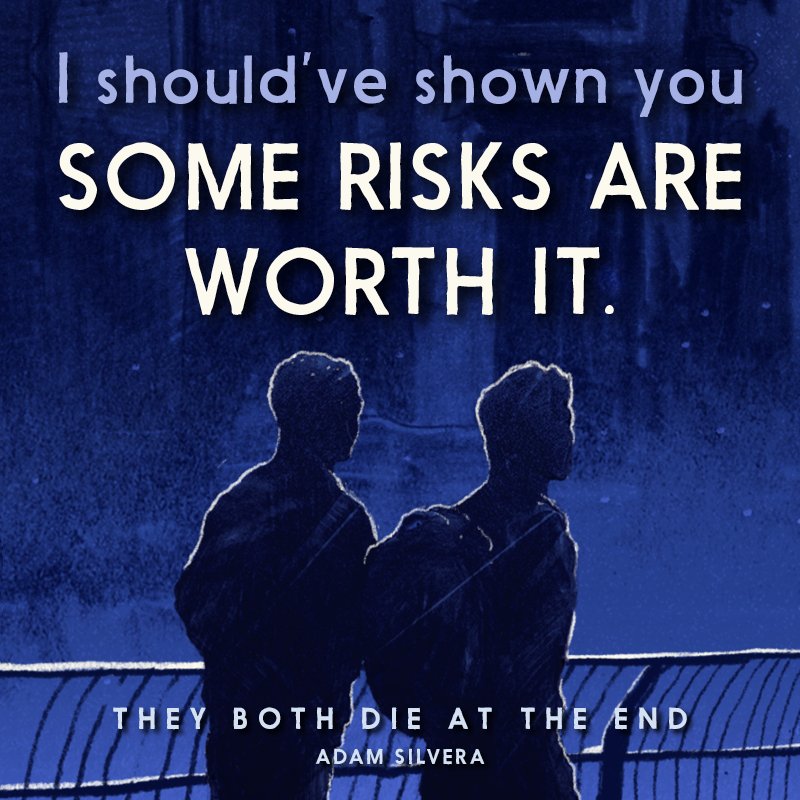 Get ready for ALL the feels 😭📚 THEY BOTH DIE AT THE END hits shelves tomorrow, but you can start reading it now!! bit.ly/theybothdie