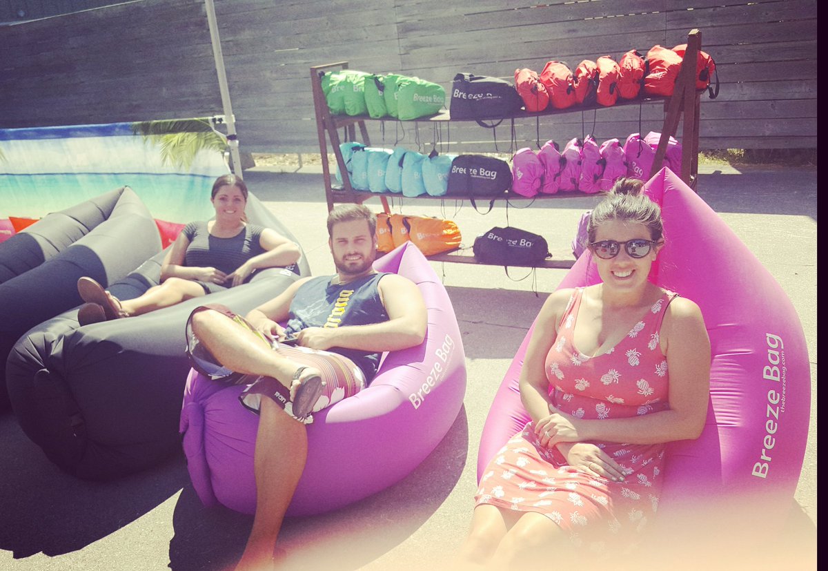 Enjoying the final days of #summer, chilling on our favourite #InflatableLoungers 🌞⛱ Visit us in #GrandBend today, right next to 📍Sea Jewels