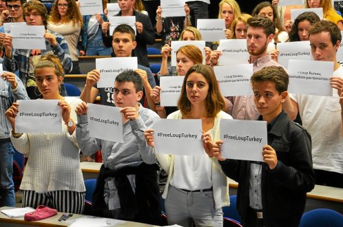 TlgrammeLannion's tweet photo. Loup Bureau. L’IUT de #Lannion relance la mobilisation https://t.co/6zRS7dEPar via @LeTelegramme https://t.co/NcEQTy376M