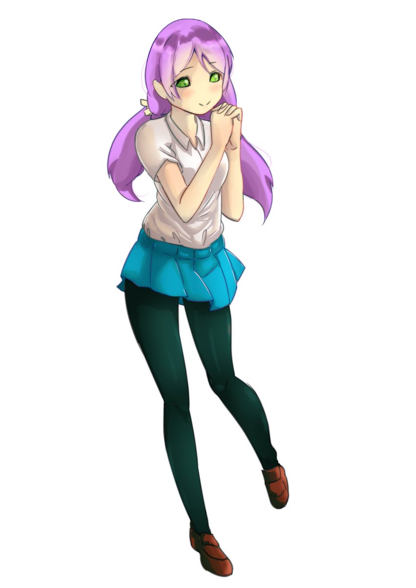 座ってるだけのホノケチュンだったけど カメラ下から撮ったらとんでもなくやべぇ構図 30pictureのイラスト