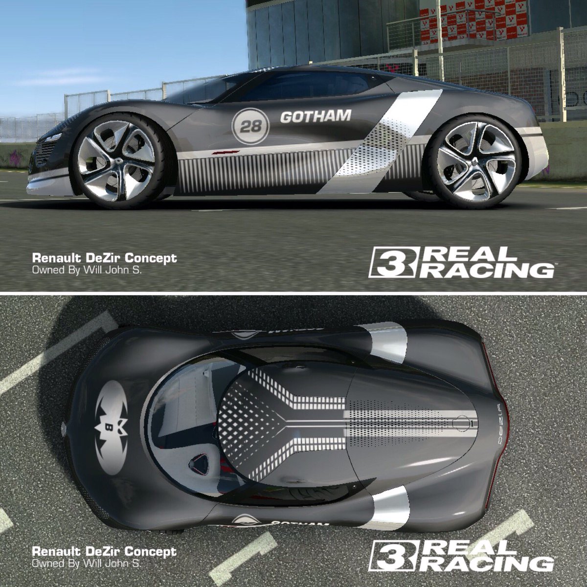 WillJohnStuck's tweet photo. #RenaultDeZirConcept #MyModificartion #MyVinyls #MyLivery
#RealRacing3 #NeedForSpeed #RealRacingEA #ElectronicArt #bestracegame #menstoys https://t.co/Bywn3M6UIF