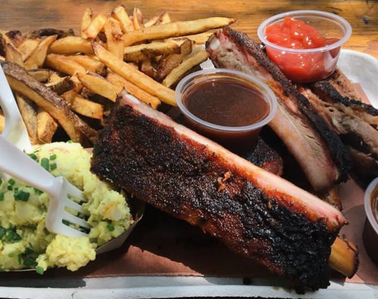 HorseThiefBBQ's tweet photo. Day off? Cheat day? Sounds good! #laborday #horsethiefbbq #dtla #grandcentralmarket https://t.co/XNliEcILPx
