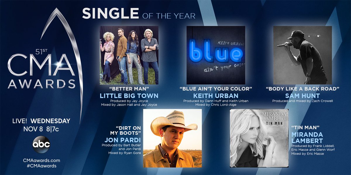 JonPardi's tweet photo. Honored. Never thought I'd be waking up to 3 #CMAawards noms this morning, @CountryMusic. Congrats to all the nominees! #BestLaborDayEver https://t.co/Mw6Pm6Ea61