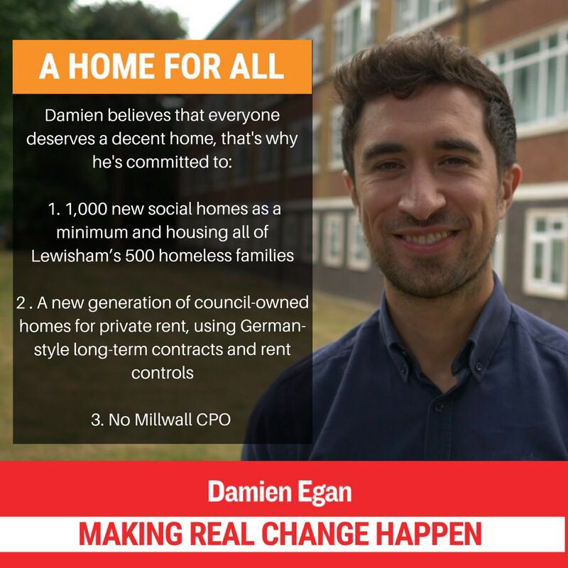 damienegan's tweet photo. As Mayor, I will ensure Lewisham is a home for all.💪🏡🏠🏡🌹✊

Find out more at https://t.co/T2m1Tcpb5O

#WithDamien https://t.co/H8zj58xyiE