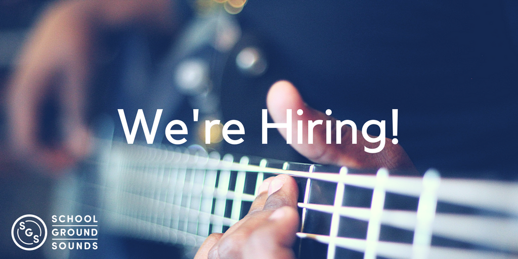 GroundedSounds_'s tweet photo. We're hiring music workshop leaders for our upcoming Youth Centre projects! Find out more here: https://t.co/dBj92D73qv #schoolgroundsounds https://t.co/Bw3foSmK2Z
