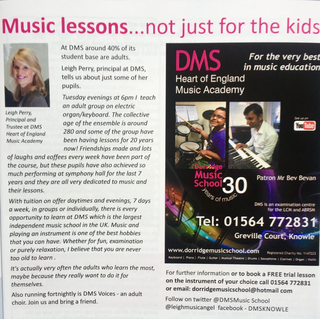 leighmusicangel's tweet photo. @BalsallBuzz @ArdenAcademy @Covhour @MNetBirmingham @FamiliesSolihll Thx4 the RTππΆ #AdultKeyboardClasses too ! https://t.co/2bWYsNbIBs