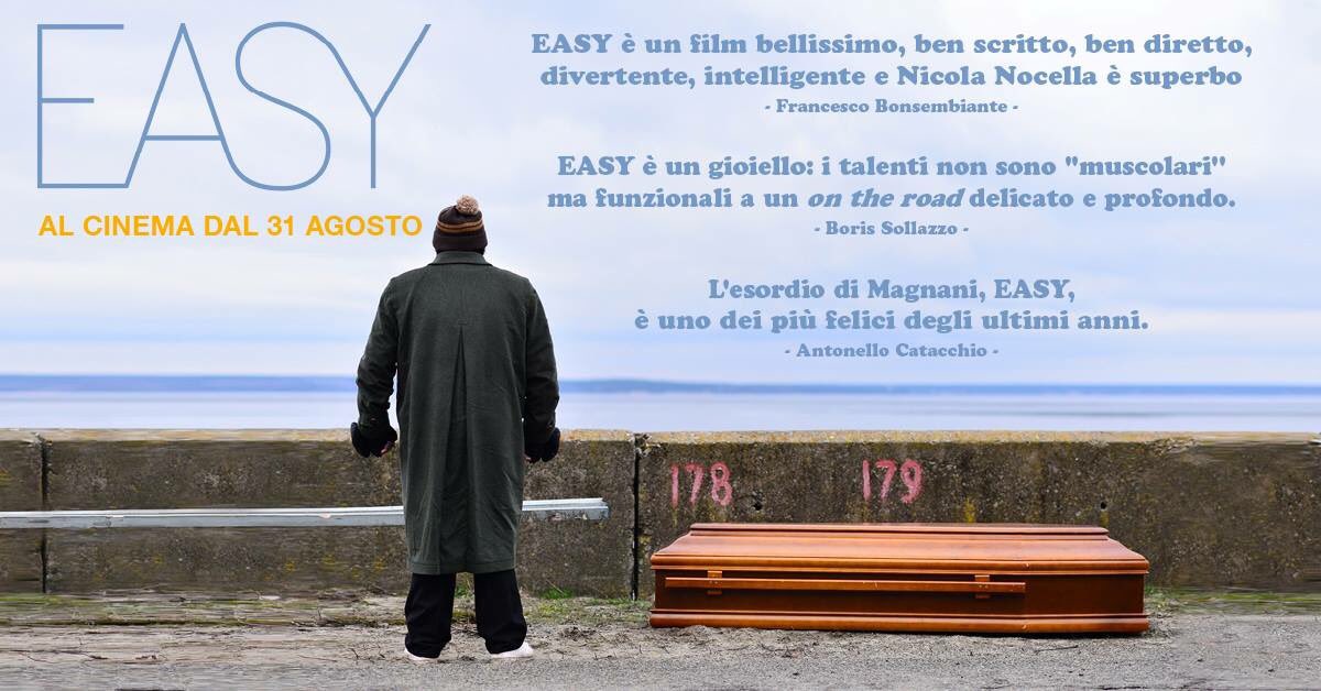 TuckerFilmOff's tweet photo. Terza media copia al boxoffice e primo tra gli italiani! Felici per #EASY che si prepara a una nuova settimana con gran bel passaparola https://t.co/d5EOSrBvv9