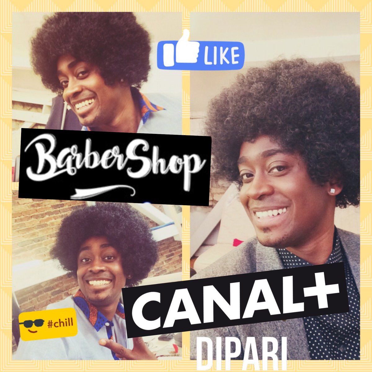 HerveDipari's tweet photo. 🚨BARBERSHOP: CE SOIR SUR CANAL+🚨
Rejoignez la bande du BarberShop et leurs aventures dès ce soir à 20H25 sur CANAL+.
Allez salut 😁🎭😁🎭 https://t.co/FvH9FEptnc