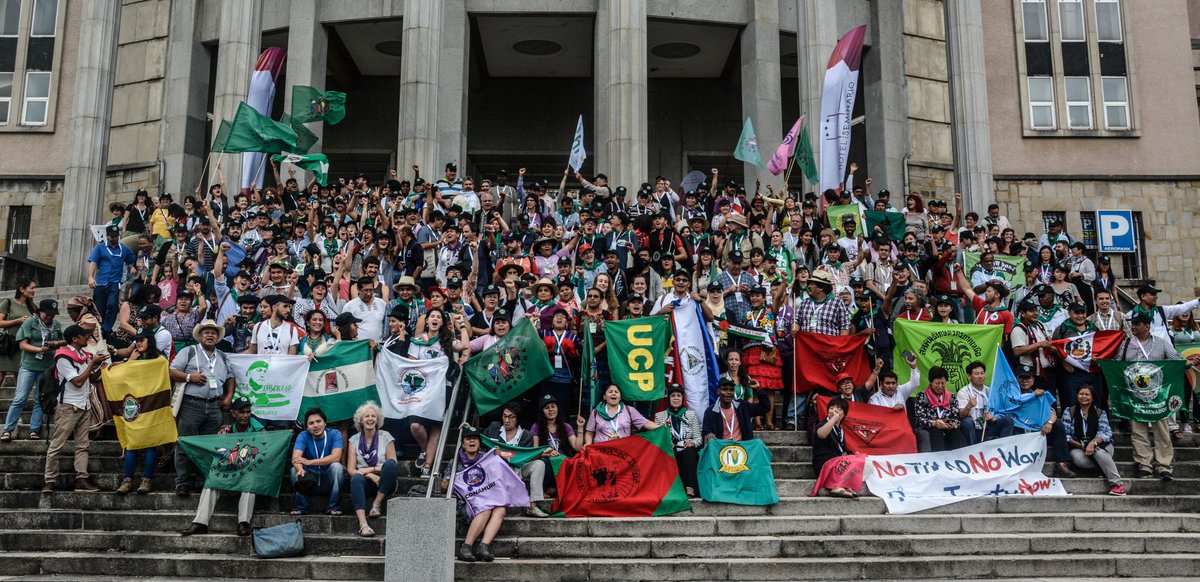 via_campesinaSP's tweet photo. La Declaración de Euskal Herria recoge los principales debates y líneas políticas de la #7ConfLVC de @via_campesina. https://t.co/ePDsRTuhOL https://t.co/mWvkpFYogb