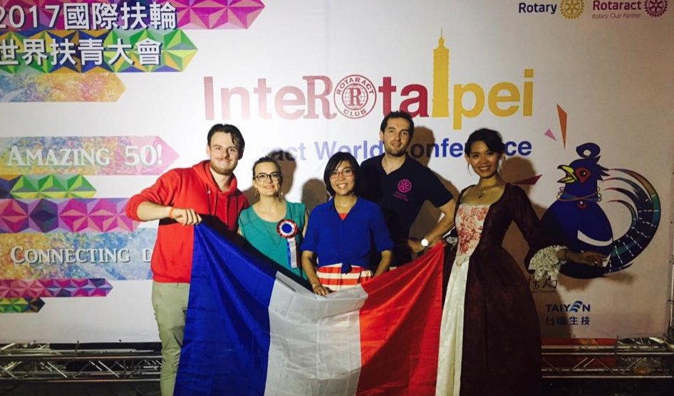 RACParisOuest's tweet photo. Our Team @RotaractFrance at the @interotaipei #Interota2017 ๐น๐ผ๐ซ๐ท https://t.co/oeYxRoWcwa
