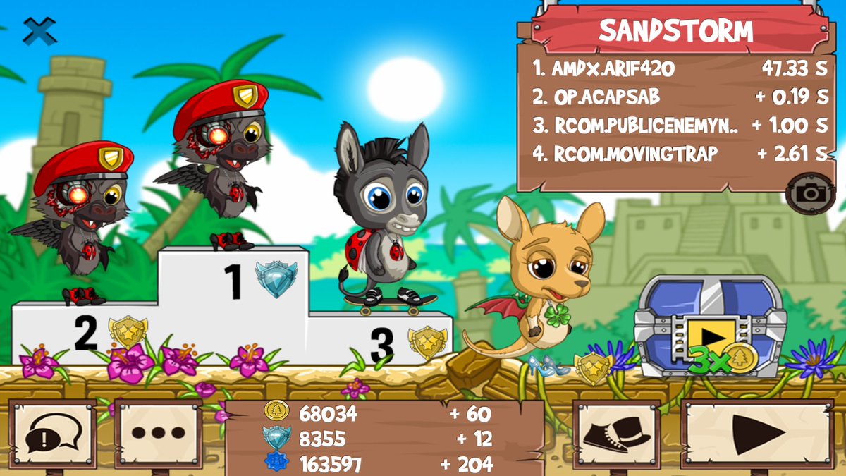 arif420FR2's tweet photo. Get on my level, son! #funrun2 #acapsab #PublicEnemyNO1 #MovingTrap https://t.co/gM2BLcdD37