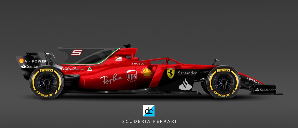 dnlcrssmdsgn's tweet photo. More white on next years #Scuderiaferrari with their renewed Marlboro sponsorship?  I prefer 90's Black.... #tifosi #F12017 #F12018 https://t.co/msNkqGQeTn