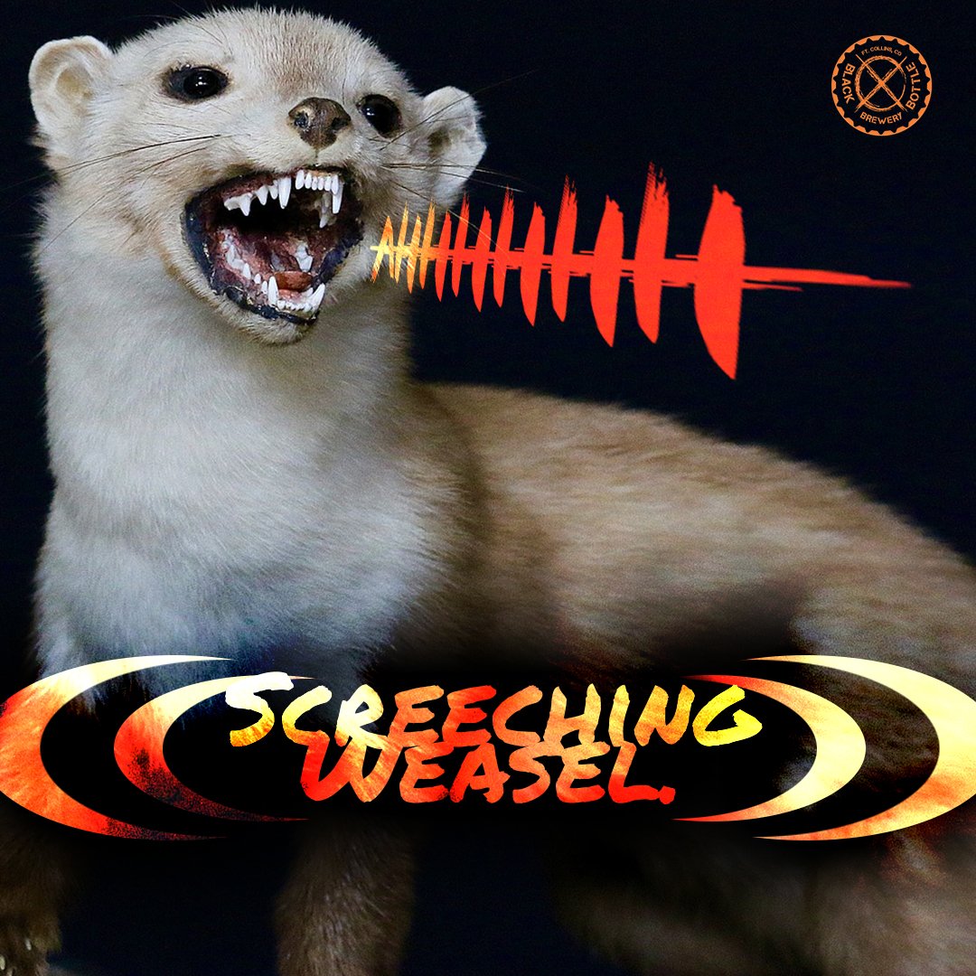 BlackBottleBrew's tweet photo. Come #celebrate and take a load off with a Barrel Aged Anthem inspired by Screeching Weasel. It will have you screaming(in a good way). https://t.co/53W5r8wlMQ
