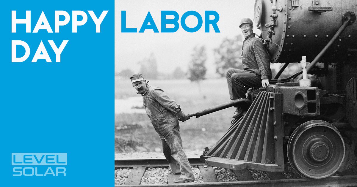 LevelSolar's tweet image. Enjoy this beautiful weather while you celebrate Labor Day! From your friends at Level Solar!🌞
