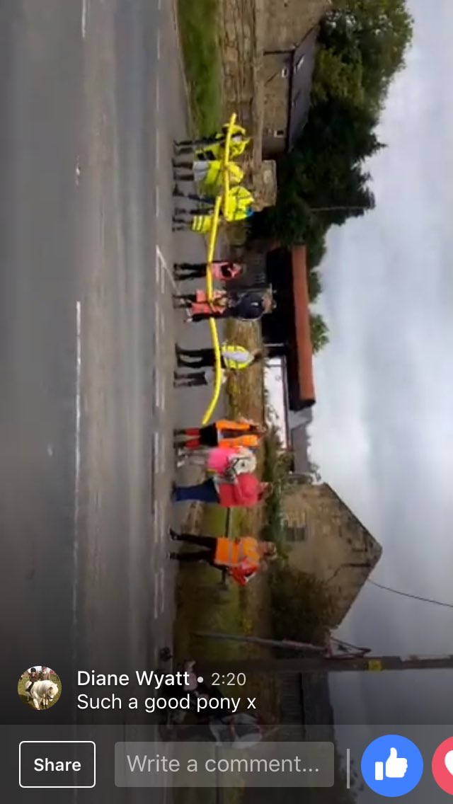 dee130882's tweet photo. #TourOfBritain welcomed to #bebside #pony #horsehour https://t.co/AjPzDfLHC9