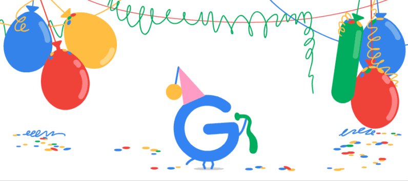pretlist's tweet photo. It’s Google’s birthday — here’s how it looked 19 years ago: https://t.co/stEQdHU6PH #BuildBig #Daemonsapps https://t.co/GEA0HUedeZ